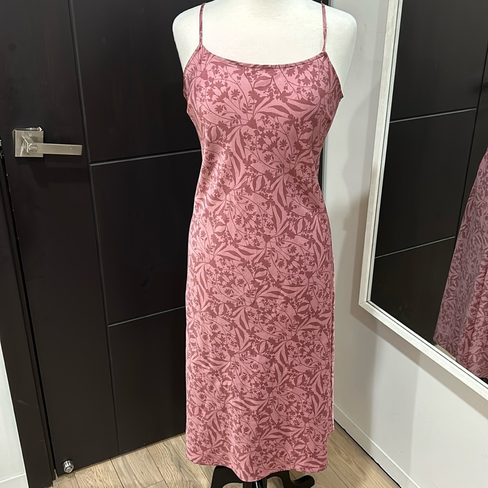 Pink Midi Dress. A New Day. Size Medium.